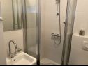  Irena - with private pool: A1(4) Banjol - Ostrov Rab  - Apartmán - A1(4): koupelna s WC
