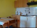 Apartmány Nedo - 150 m from sandy beach: A1(2+1), A2(2+1) Lopar - Ostrov Rab  - Apartmán - A1(2+1): kuchyně a jídelna
