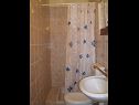 Apartmány a pokoje Mila - yard: A1(4+1), R1(2+1), R2(2) Supetarska Draga - Ostrov Rab  - Pokoj - R2(2): koupelna s WC