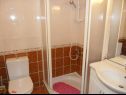 Apartmány Zlato - with pool : SA1 Murva (2), A3 Lovor (4), A4 Mendula (2+1), SA5 Maslina (2) Senj - Riviera Senj  - Apartmán - A4 Mendula (2+1): koupelna s WC