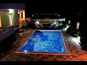 Prázdninový dům/vila JP H(10) Brodarica - Riviera Šibenik  - Chorvatsko  - bazén