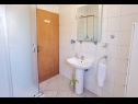 Apartmány Vinx - grill and terrace A1(2+2), A2(2+2) Zátoka Kanica (Rogoznica) - Riviera Šibenik  - Chorvatsko  - Apartmán - A1(2+2): koupelna s WC