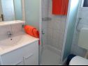 Apartmány Marko - 30m from beach; A1(2+2), A2(2+2), A3(2+2), A4(2+2) Rogoznica - Riviera Šibenik  - Apartmán - A4(2+2): koupelna s WC
