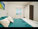 Apartmány Slava - cosy apartments for 2 person: A5 - crni (2), A4 - zeleni (2) Vodice - Riviera Šibenik  - Apartmán - A4 - zeleni (2): ložnice
