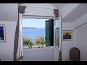 Apartmány Zdenka - 10 m from the beach : A1(4+2), A2(2+2), A3(2+2), A4(4+2), SA5(2) Vodice - Riviera Šibenik  - Apartmán - A1(4+2): výhled z okna