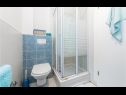 Apartmány Big blue - terrace lounge: A1(4) Vodice - Riviera Šibenik  - Apartmán - A1(4): koupelna s WC