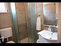 Apartmány Robi - 50m from beach SA2(2+1), SA4(2+1), R1(2), R3(2) Podstrana - Riviera Split  - Pokoj - R3(2): koupelna s WC