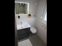 Apartmány Dragi - adults only: SA1(2), A2(2), A3(3) Split - Riviera Split  - Apartmán - A3(3): koupelna s WC