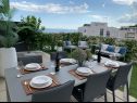 Apartmány Lux - with private pool: A1(4+2) Split - Riviera Split  - výhled z terasy