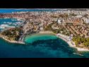 Apartmány Maja - free Wifi: A1(2+1) Split - Riviera Split  - pláž