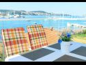 Apartmány Iva - great view: A1(4) Seget Donji - Riviera Trogir  - pohled