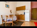 Apartmány VV A1(2+1), A2(5), A3(7) Seget Vranjica - Riviera Trogir  - Apartmán - A2(5): kuchyně a jídelna