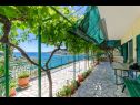 Apartmány Bosiljka - by the sea: A1(5), A2(5), SA3(2) Sevid - Riviera Trogir  - terasa