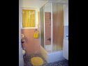 Apartmány Jak - 10m from the sea: A(4+2) Sevid - Riviera Trogir  - Apartmán - A(4+2): koupelna s WC