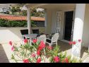 Apartmány Garden - sea view: A1(4) Sevid - Riviera Trogir  - Apartmán - A1(4): terasa