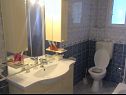 Apartmány Ivy - spacious with free parking: A1(4) Trogir - Riviera Trogir  - Apartmán - A1(4): koupelna s WC