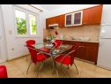 Apartmány Iva - 150m from the beach: A1(4), A3(3), SA2(2) Trogir - Riviera Trogir  - Apartmán - A1(4): kuchyně a jídelna