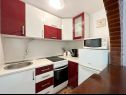 Apartmány Mihaela - sea view : A1(5+1), A2(4), SA3(2) Trogir - Riviera Trogir  - Studio apartmán - SA3(2): kuchyně