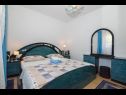 Apartmány Mari - barbecue: A1Lile (4), A2Lile (2+2) Vinišće - Riviera Trogir  - Apartmán - A2Lile (2+2): ložnice