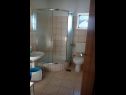Apartmány Slaven - 50 m from beach: A1(4+2), A2(2+1), A3(4+1) Vinišće - Riviera Trogir  - Apartmán - A3(4+1): koupelna s WC