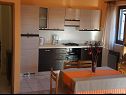 Apartmány MiMa - 150 m from the beach: A1(2+2), A3(5), A2(2+2) Sušica - Ostrov Ugljan  - Apartmán - A1(2+2): kuchyně a jídelna