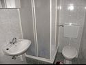 Apartmány Zvone - 100 m from sea: A1(4+1), A2(4+1) Bibinje - Riviera Zadar  - Apartmán - A1(4+1): koupelna s WC
