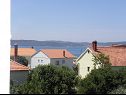 Apartmány Zvone - 100 m from sea: A1(4+1), A2(4+1) Bibinje - Riviera Zadar  - Apartmán - A1(4+1): výhled  na moře