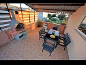 Apartmány Julija - big terrace and grill A1 Asy(4) Bibinje - Riviera Zadar  - terasa