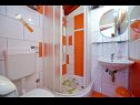 Apartmány Julija - big terrace and grill A1 Asy(4) Bibinje - Riviera Zadar  - Apartmán - A1 Asy(4): koupelna s WC