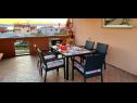 Apartmány Julija - big terrace and grill A1 Asy(4) Bibinje - Riviera Zadar  - Apartmán - A1 Asy(4): terasa