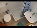 Apartmány Ivan - 300 m from sea: A3(2), A4(2), SA5(2), A6(2) Nin - Riviera Zadar  - Studio apartmán - SA5(2): koupelna s WC