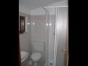 Apartmány Kuzma - afordable A1(2+2), A2(3), SA3(2) Nin - Riviera Zadar  - Apartmán - A2(3): koupelna s WC