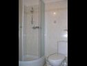 Apartmány Kuzma - afordable A1(2+2), A2(3), SA3(2) Nin - Riviera Zadar  - Studio apartmán - SA3(2): koupelna s WC