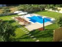 Apartmány Summer Sun SA1(2+1), A2(2+2), A3(4+2), A4(4+2) Privlaka - Riviera Zadar  - bazén