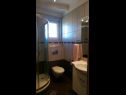 Apartmány Summer Sun SA1(2+1), A2(2+2), A3(4+2), A4(4+2) Privlaka - Riviera Zadar  - Studio apartmán - SA1(2+1): koupelna s WC
