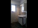 Apartmány Summer Sun SA1(2+1), A2(2+2), A3(4+2), A4(4+2) Privlaka - Riviera Zadar  - Apartmán - A3(4+2): koupelna s WC