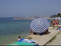 Apartmány Marietta - sea view: A1(2+2), A2(2+2) Rtina - Riviera Zadar  - pláž