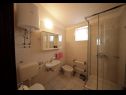 Apartmány Ivan Z - 10 m from sea: A3(2), A4(2) Seline - Riviera Zadar  - Apartmán - A4(2): koupelna s WC