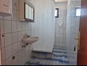 Pokoje Mat - 300 m from sea: R1(2), R3(3), R4(3) Vir - Riviera Zadar  - Pokoj - R4(3): koupelna s WC