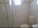 Apartmány Vanja - terrace & BBQ A1(4+2), A2(4+1) Vir - Riviera Zadar  - Apartmán - A1(4+2): koupelna s WC