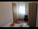 Apartmány Snjeza - 80 m from beach: A1 Studio (4), A2 Apartman (2+2) Vir - Riviera Zadar  - Apartmán - A2 Apartman (2+2): ložnice