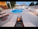 Apartmány Max - luxurious with pool: A1(6+2) Zadar - Riviera Zadar  - bazén