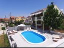 Apartmány Max - luxurious with pool: A1(6+2) Zadar - Riviera Zadar  - dům