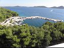 Apartmány Snježa - sea view : A1(2), A2(2), A3(2), A4(2) Drage - Riviera Biograd  - pohled
