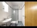 Apartmány Vese - 100 m from beach: A1(2+2), A2(2+2), A3(5+3), A4(2+2) Sveti Petar - Riviera Biograd  - Apartmán - A3(5+3): koupelna s WC