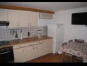 Apartmány Dvor - 20 m from beach: A1(4+1) Turanj - Riviera Biograd  - Apartmán - A1(4+1): kuchyně a jídelna