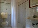 Apartmány Brane - 150m from sea: A1(2+1), SA2(3), SA3(3), SA4(2), SA5(2), A6(2+1) Bol - Ostrov Brač  - koupelna s WC