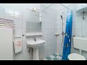 Apartmány Katija - sea view: A1(2+1), A2(4+1) Postira - Ostrov Brač  - Apartmán - A2(4+1): koupelna s WC