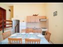 Apartmány Orange - 30m from beach : A1(4) Postira - Ostrov Brač  - Apartmán - A1(4): kuchyně a jídelna