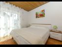 Apartmány Lile - 30 m from beach: A2(4) Postira - Ostrov Brač  - Apartmán - A2(4): ložnice